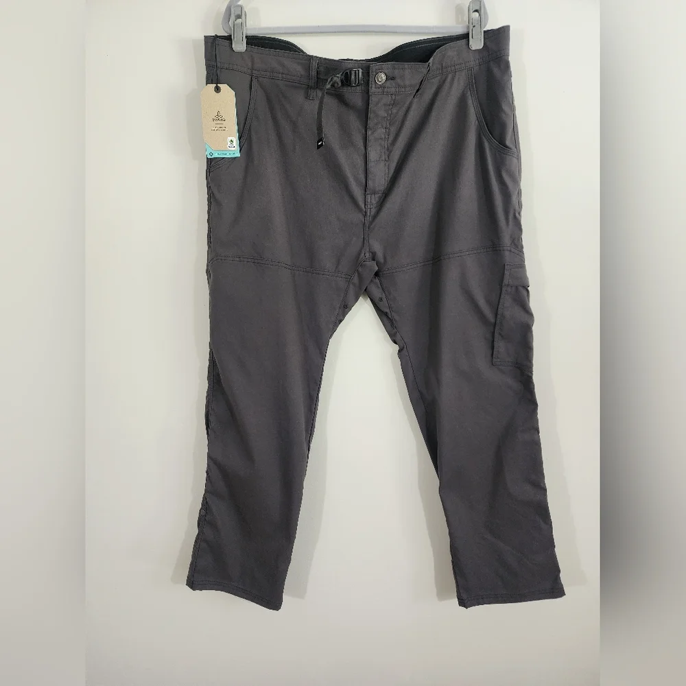 Prana Gray Cargo Pants‎ with Versatile Style